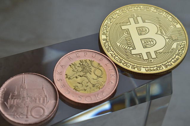 koruny a bitcoin